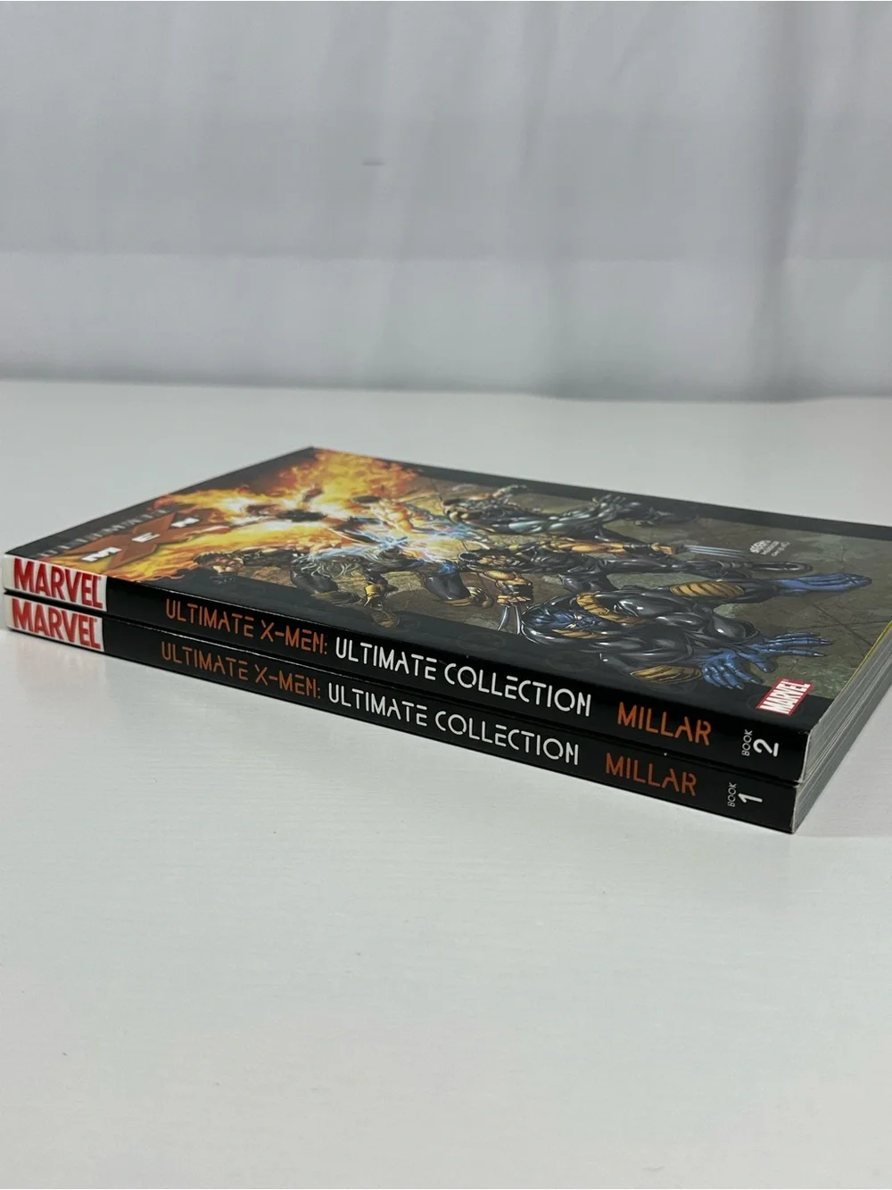 #409 Marvel Trade Paperback Lot Ultimate X-men Volume 1 & 2 Mark Millar